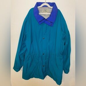 Vintage L L Bean Men's Jacket Rain Jacket Waterproof Gore Tex